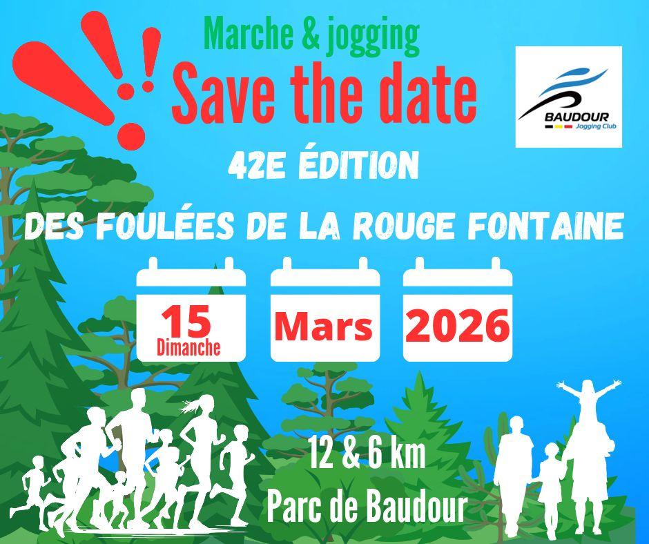 Save de date rouge fontaine 2026